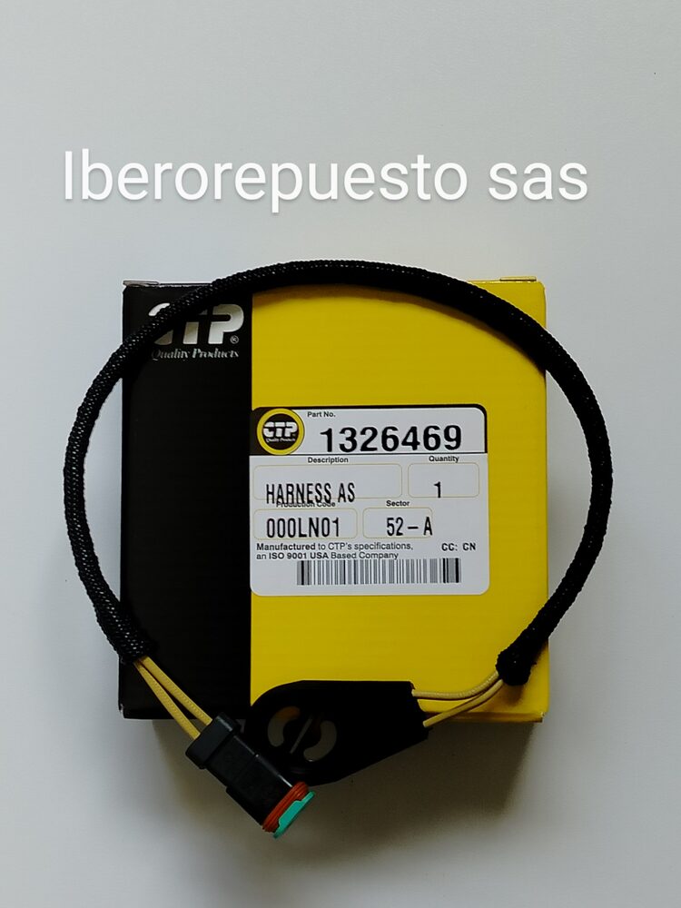 Harness para inyectores electrónicos CTP, referencia 132-6469